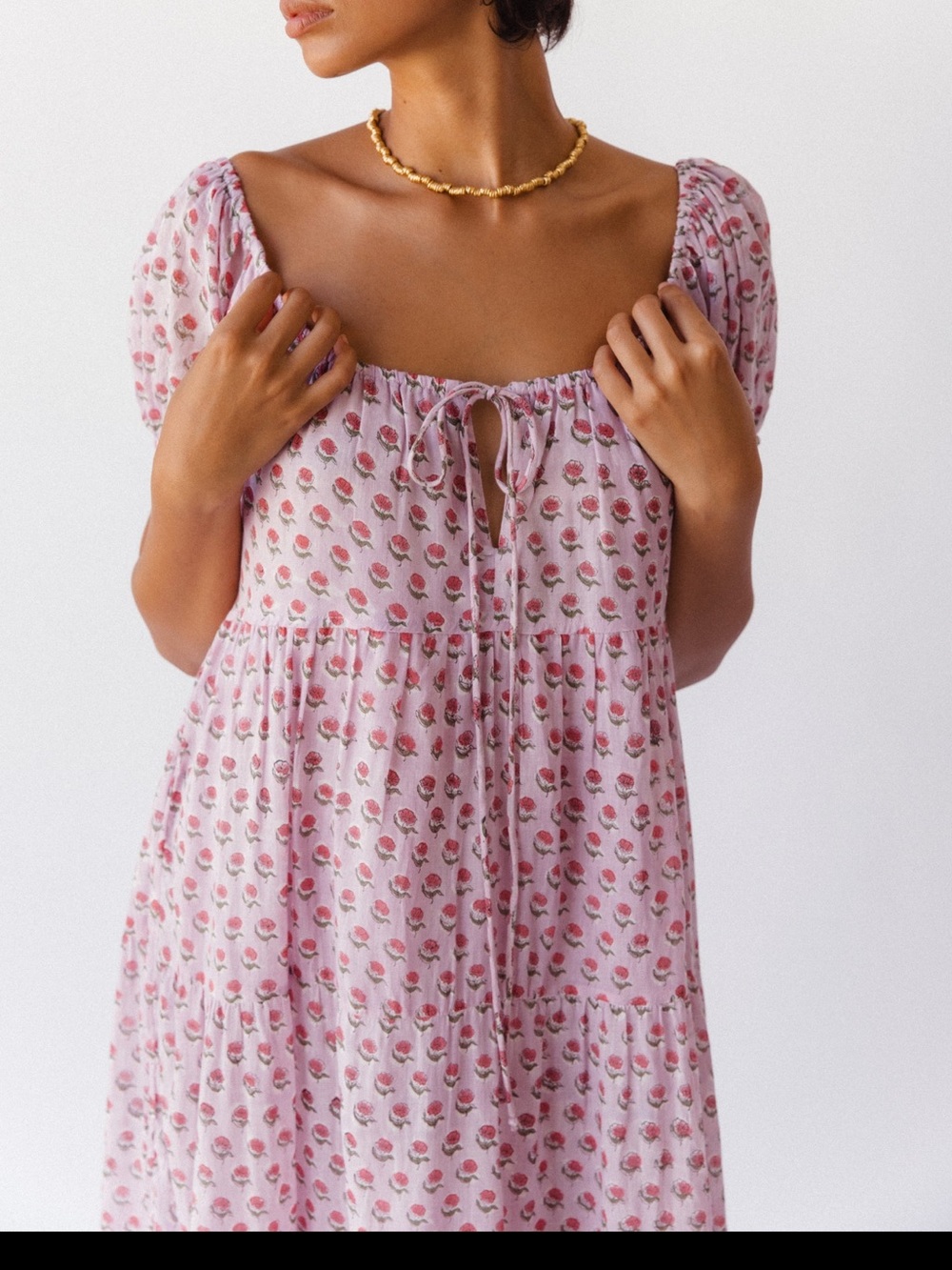 Daughters of India Sita Maxi Dress in Violet 🌷 - Picture 5 of 13